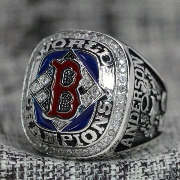 2004 Boston Red Sox MLB championship ring replica with custom name – Premium Series MLB Rings 2004 red sox 4