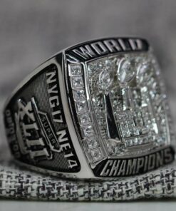 2007 New York Giants championship ring replica with custom name – Premium Series Football Rings 2007 giants 2