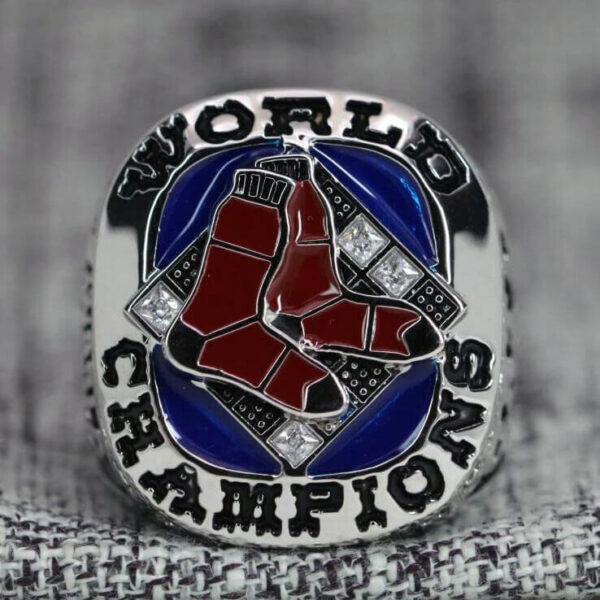 2007 Boston Red Sox MLB championship ring replica with custom name – Premium Series MLB Rings 2007 red sox