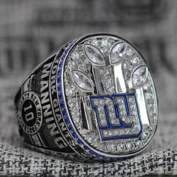 2011 New York Giants championship ring replica with custom name – Premium Series Football Rings 2011 giants 5