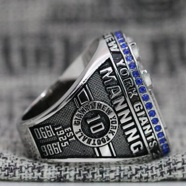 2011 New York Giants championship ring replica with custom name – Premium Series Football Rings 2011 giants 2