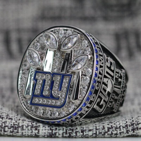 2011 New York Giants championship ring replica with custom name – Premium Series Football Rings 2011 giants 7