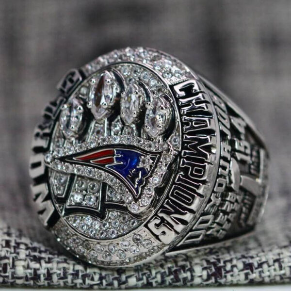 2014 New England Patriots championship ring replica with custom name – Premium Series Football Rings 2014 brady ring 4