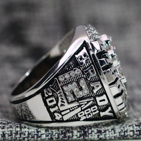 2014 New England Patriots championship ring replica with custom name – Premium Series Football Rings 2014 brady ring 7