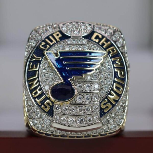 2019 St. Louis Blues championship ring replica with custom name – Premium Series NHL Rings 2019 St. Louis Blues