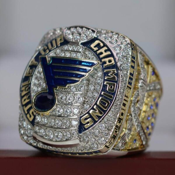 2019 St. Louis Blues championship ring replica with custom name – Premium Series NHL Rings 2019 St. Louis Blues 5