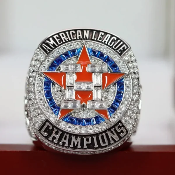 2019 Houston Astros American League championship ring replica with custom name – Premium Series MLB Rings 2019 asrtos