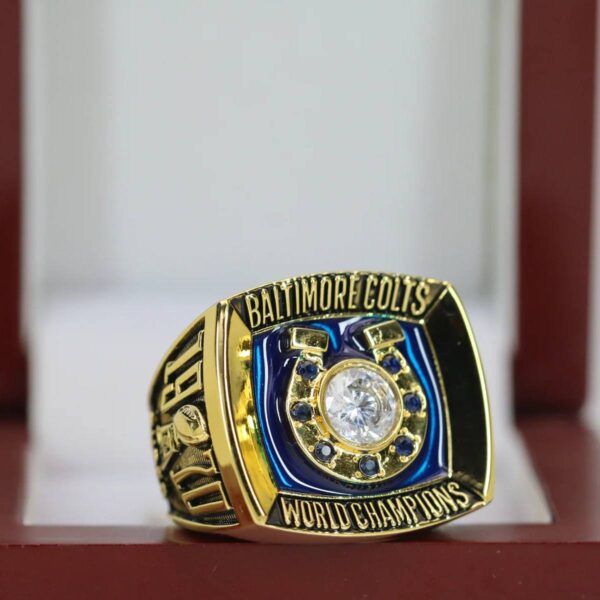 1970 Baltimore Colts championship ring replica with custom name – Premium Series Football Rings 1970 colts memorabilia 2