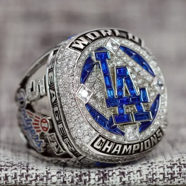 2020 Los Angeles Dodgers MLB championship ring replica with custom name – Premium Series MLB Rings 2020 dodgers 2