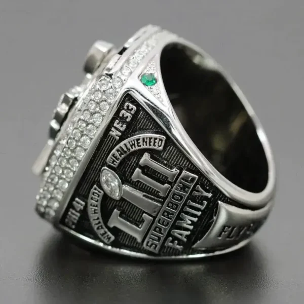 2017 Philadelphia Eagles championship ring replica with custom name – Premium Series Football Rings 2017 Philadelphia Eagles championship ring 4