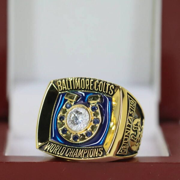 1970 Baltimore Colts championship ring replica with custom name – Premium Series Football Rings 1970 colts memorabilia 4