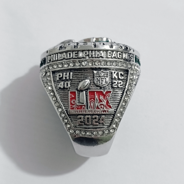 2025 Philadelphia Eagles Jalen Hurts – Saquon Barkley championship ring & trophy Football Rings 2025 eagles championship ring 4