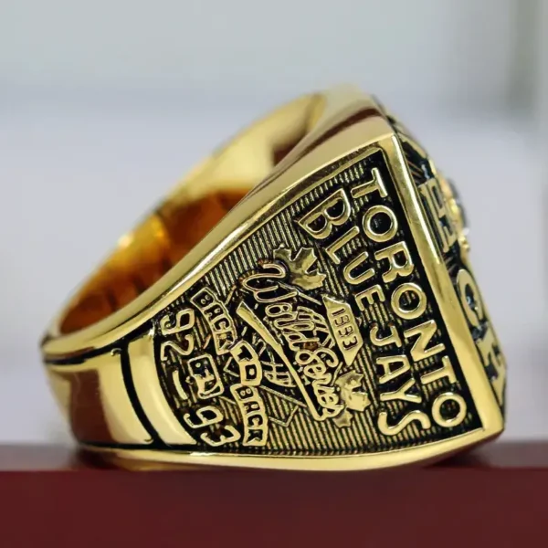 1993 Toronto Blue Jays MLB championship ring replica with custom name – Premium Series MLB Rings 1992 Toronto Blue Jays 4