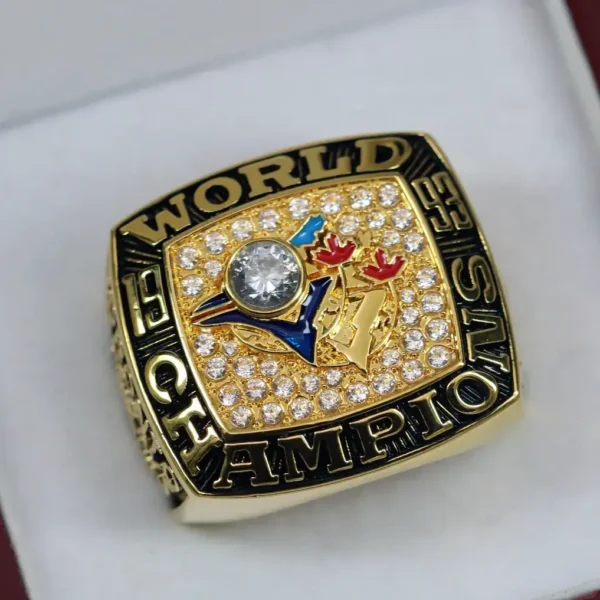 1993 Toronto Blue Jays MLB championship ring replica with custom name – Premium Series MLB Rings 1992 Toronto Blue Jays 6