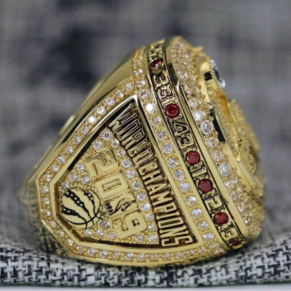 2019 Toronto Raptors NBA championship ring replica with custom name – Premium Series NBA Rings 2019 raptors 4