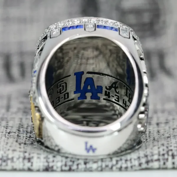 2020 Los Angeles Dodgers MLB championship ring replica with custom name – Premium Series MLB Rings 2020 dodgers 8