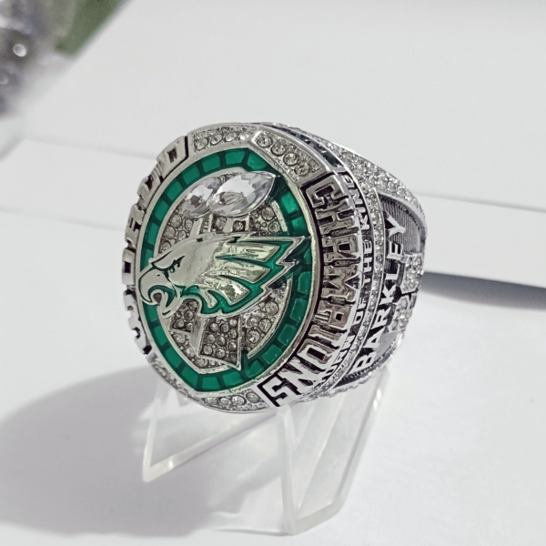 2025 Philadelphia Eagles Jalen Hurts – Saquon Barkley championship ring & trophy Football Rings 2025 eagles championship ring 3