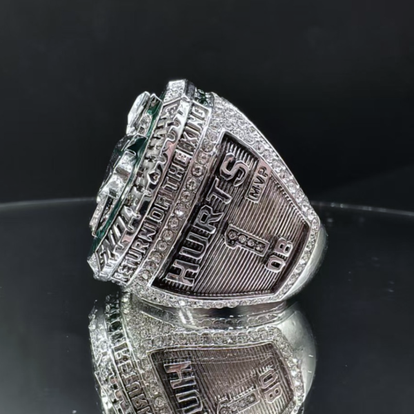 2025 Philadelphia Eagles Jalen Hurts – Saquon Barkley championship ring & trophy Football Rings 2025 eagles championship ring 6