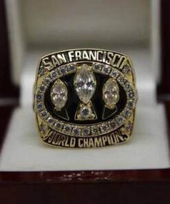 1988 San Francisco 49ers championship ring replica with custom name – Premium Series Football Rings 1988 49ers 1988 San Francisco 49ers championship ring replica with custom name – Premium Series Football Rings 1988 49ers