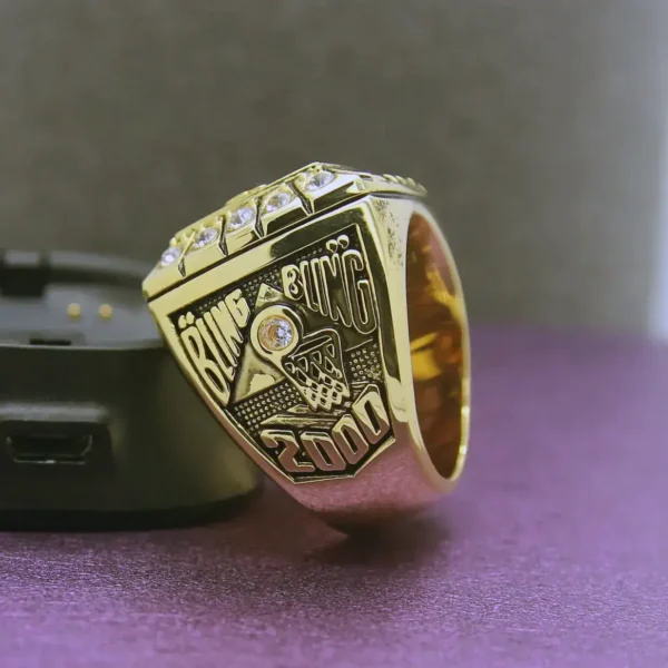 2000 Los Angeles Lakers Kobe Bryant NBA championship ring replica – Premium Series NBA Rings 2000 Kobe Bryant 4