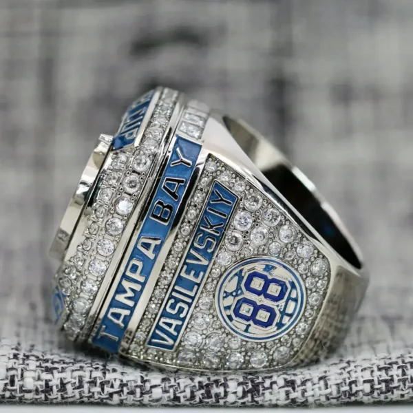 2021 Tampa Bay Lightning NHL championship ring replica with custom name – Premium Series NHL Rings 2021 Tampa Bay Lightning 7