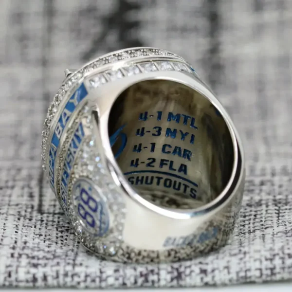 2021 Tampa Bay Lightning NHL championship ring replica with custom name – Premium Series NHL Rings 2021 Tampa Bay Lightning 10