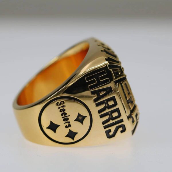 1975 Pittsburgh Steelers championship ring replica with custom name – Premium Series Football Rings 1975 steelers 5