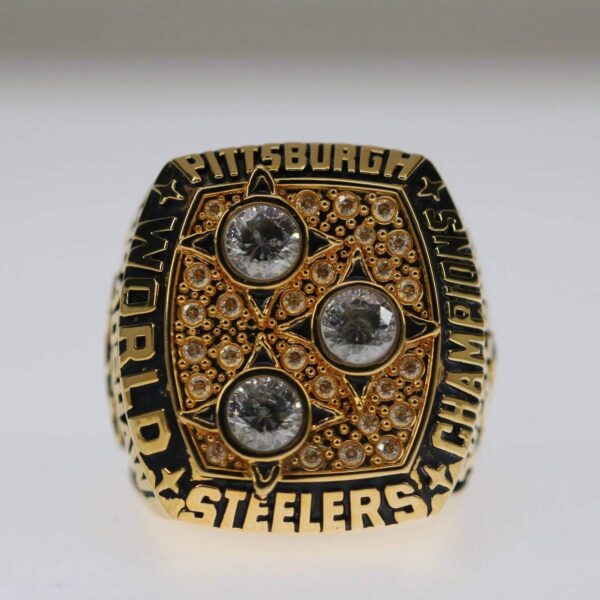 1978 Pittsburgh Steelers championship ring replica with custom name – Premium Series Football Rings 1978 steelers