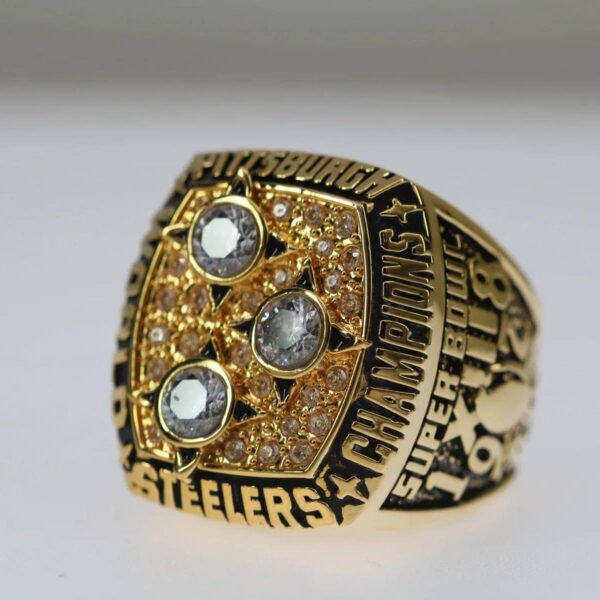 1978 Pittsburgh Steelers championship ring replica with custom name – Premium Series Football Rings 1978 steelers 4