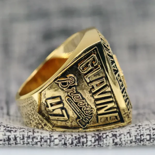 1995 Atlanta Braves MLB championship ring replica with custom name – Premium Series MLB Rings 1995 braves 5