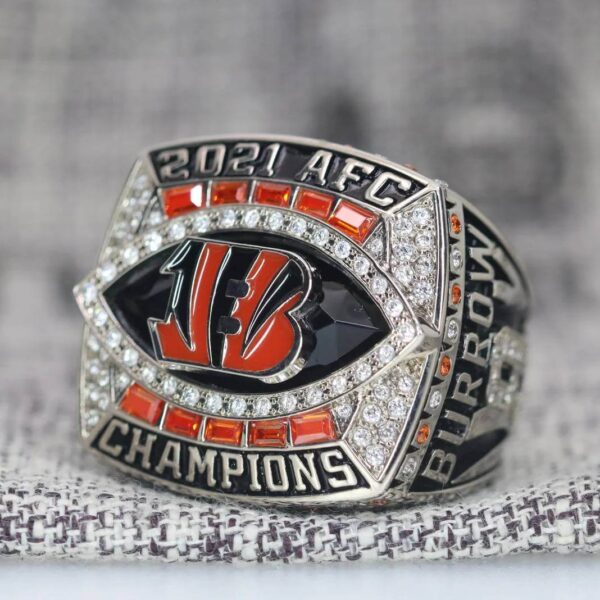 2021 Cincinnati Bengals championship ring replica with custom name – Premium Series Football Rings 2021 bengals 7