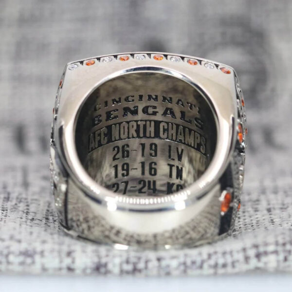 2021 Cincinnati Bengals championship ring replica with custom name – Premium Series Football Rings 2021 bengals 6