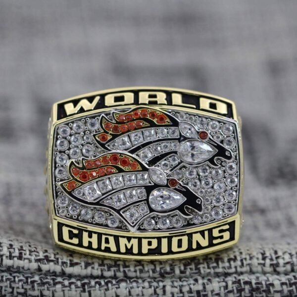 1998 Denver Broncos championship ring replica with custom name – Premium Series Football Rings 1998 broncos 8