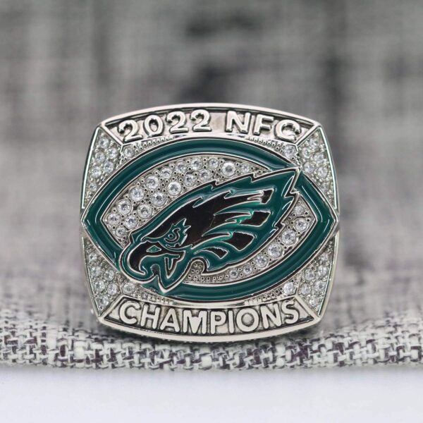 2022 Philadelphia Eagles championship ring replica with custom name – Premium Series Football Rings 2022 eagles 3