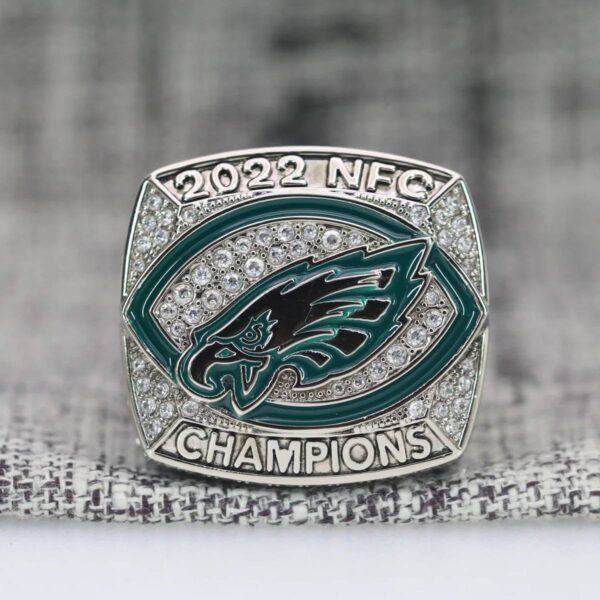 2022 Philadelphia Eagles championship ring replica with custom name – Premium Series Football Rings 2022 eagles