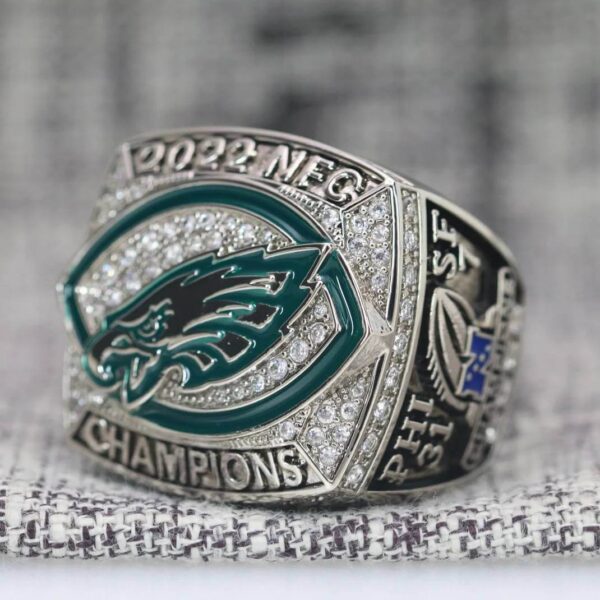 2022 Philadelphia Eagles championship ring replica with custom name – Premium Series Football Rings 2022 eagles 7