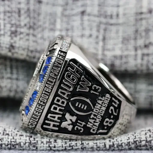 2024 Michigan Wolverines National championship ring replica with custom ...