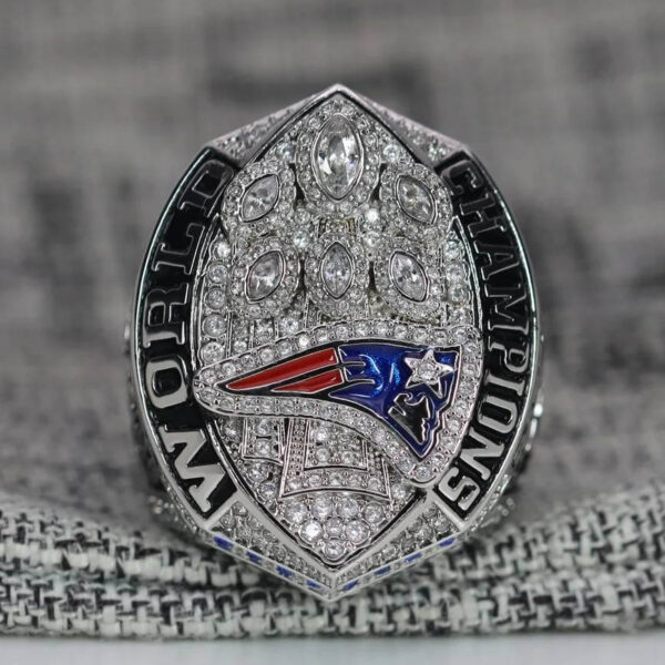 2018 New England Patriots championship ring replica with custom name – Premium Series Football Rings 2018 patriots