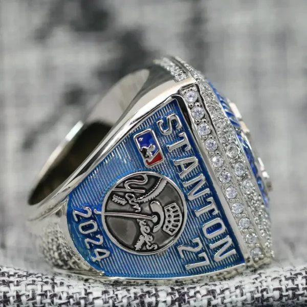 2024 New York Yankees American League championship ring replica with custom name – Premium Series MLB Rings 2024 New York Yankees ring 5