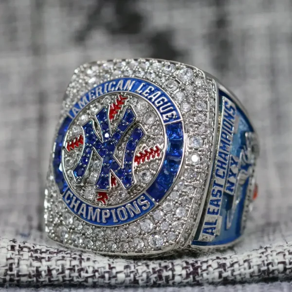 2024 New York Yankees American League championship ring replica with custom name – Premium Series MLB Rings 2024 New York Yankees ring 4