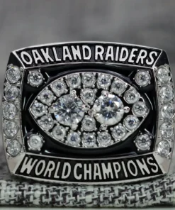 1980 Oakland Raiders championship ring replica with custom name – Premium Series Football Rings 1980 raiders