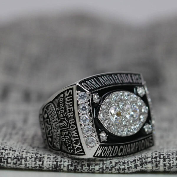 1980 Oakland Raiders championship ring replica with custom name – Premium Series Football Rings 1980 raiders 7