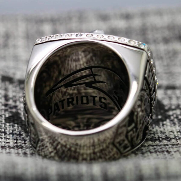 2001 New England Patriots championship ring replica with custom name – Premium Series Football Rings 2001 patriots 5