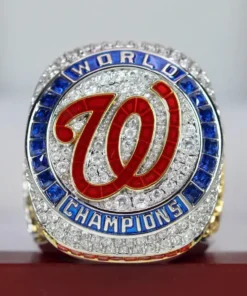 2019 Washington Nationals MBL championship ring replica with custom name – Premium Series MLB Rings 2019 Nationals 2019 Washington Nationals MBL championship ring replica with custom name – Premium Series MLB Rings 2019 Nationals