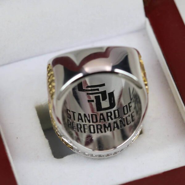 2019 Louisiana State University National championship ring replica with custom name – Premium Series NCAA Rings 2019 lsu 6