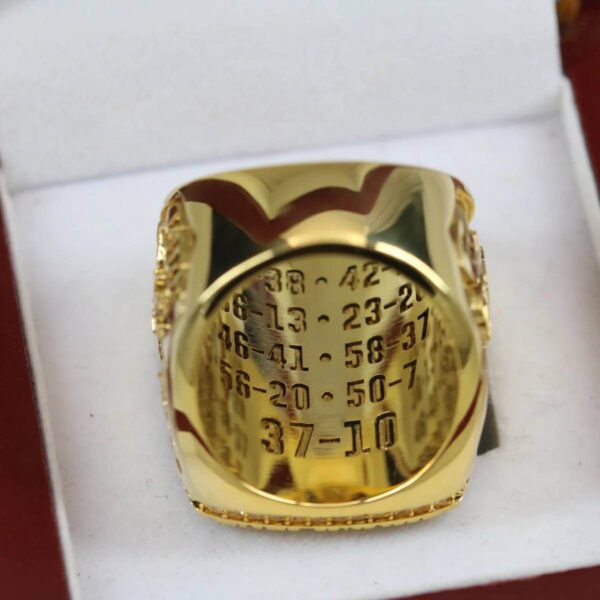 2019 Louisiana State University SEC championship ring replica with custom name – Premium Series NCAA Rings 2019 lsu 6