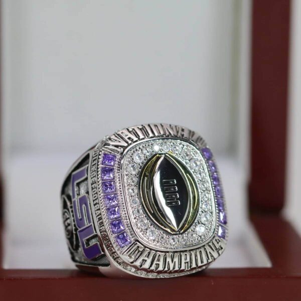 2019 Louisiana State University National championship ring replica with custom name – Premium Series NCAA Rings 2007 lsu ring 2