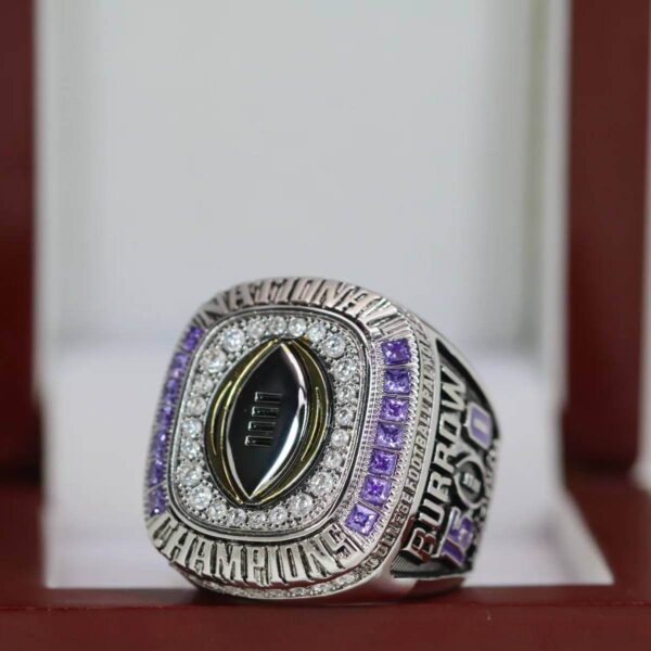 2019 Louisiana State University National championship ring replica with custom name – Premium Series NCAA Rings 2007 lsu ring 4