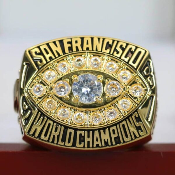 1981 San Francisco 49ers championship ring replica with custom name – Premium Series Football Rings 1981 49ers