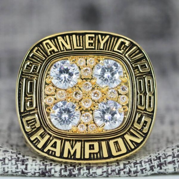 1988 Edmonton Oilers championship ring replica with custom name – Premium Series NHL Rings 1988 penguins